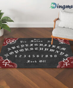Satanic Ouija Board Large halloween Rug