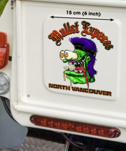 Rat Fink Frankenstein Style Vinyl Decals For Cars