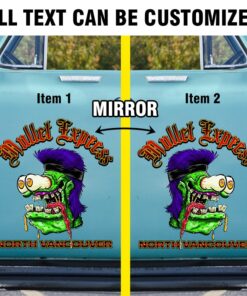 Rat Fink Frankenstein Style Vinyl Decals For Cars