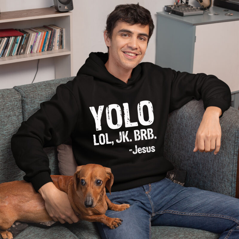 Yolo Jk Brb Jesus Shirt - Dingmun
