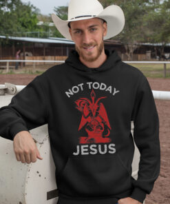 Not Today Jesus Baphomet Shirt