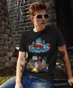 Jesus Saves The World Superhero Shirt