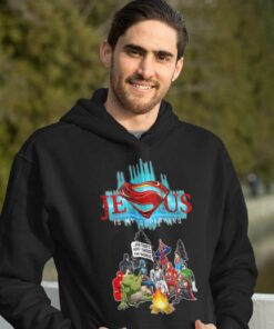 Jesus Saves The World Superhero Shirt