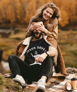 Jesus Saves Baseball Shirt