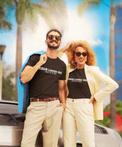 Jesus Loves You And Im Trying Shirt