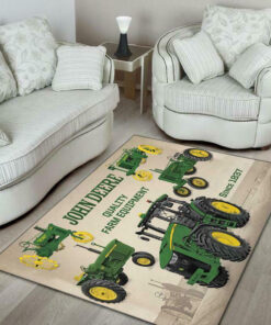 Personalized John Deere Rug, John Deere Décor For Bedroom, Living Room