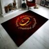Personalized Lord Of The Rings Vortex Illusion Area Rug