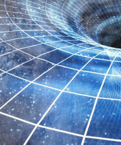 3D Galaxy Vortex Optical Illusion Area Rug
