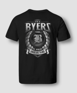 It's A Byers Thing You Wouldn't Understand