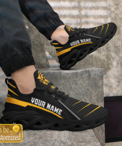 Personlaized Name Sneakers With Lion Warrior