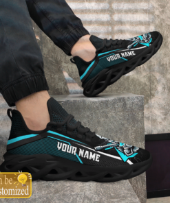 Personalized Sneakers With Name Dragon Warrior