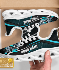 Personalized Sneakers With Name Dragon Warrior