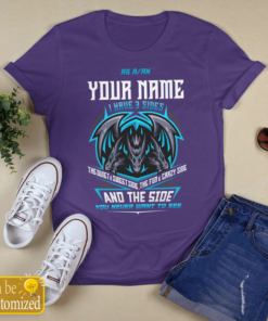 I Have 3 Sides Personalized Name Shirts