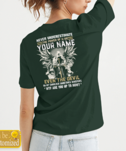 Never Underestimate The Power Of Name Personalized Shirts