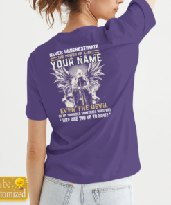 Never Underestimate The Power Of Name Personalized Shirts