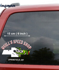 Chevy Rat Fink Rat Rod Door Vinyl Decals Sticker