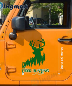 Whitetail Deer Bow Rifle Hunting Vinyl Decals