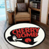 Cherry Bomb Exhaust Round Area Rug
