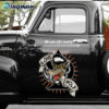 Hot Rod Rockabilly Lone Wolf Vinyl Decals
