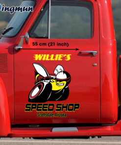 Personalized Dodge Challenger Super Bee Custom Car Door Vinyl Decals Stickers