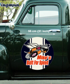 Personalized Dodge Bee Vinyl Decals For Hot Rod Cars