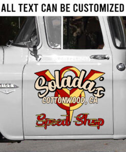 Alternative view of Custom V8 Car Side Decals And Graphics Set 2 Pcs