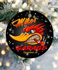 Alternative view of Personalized Hot Rod Mr Horsepower Garage