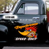 Personalized Speed Shop Mr Horsepower Decal