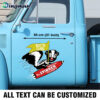 Personalized Vintage Shop Truck Door Decals