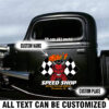 Personalized Rat Rod Decals