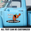 Personalized Large Speed Shop Custom Car Decals