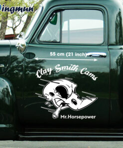 Alternative view of Personalized Hot Rod Vinyl Decals