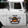 Personalized Hot Rod Duck Garage Vinyl Decals