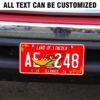Personalized Woodpecker License Plate