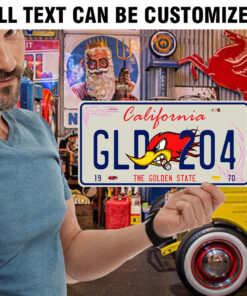 Alternative view of Hot Rod By Mr Horsepower License Plate