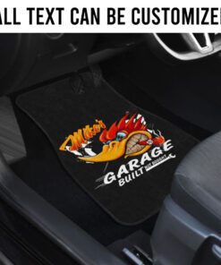 Alternative view of Personalized Kustom Kultrure Mr Horsepower Car Floor Mats