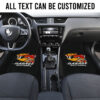 Personalized Kustom Kultrure Mr Horsepower Car Floor Mats