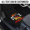 Personalized Hot Rod Mr Horsepower Woodpecker Car Floor Mats