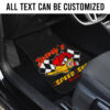 Personalized Hot Rod Garage Speed Shop Hot Rod Car Floor Mats