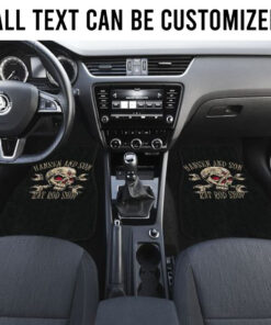Alternative view of Hot Rod Garage Skull Car Floor Mats
