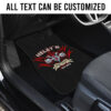 Custom V8 Hot Rod Garage Pinstriping Car Floor Mats