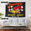 Custom Hot Rod Duck Tapestry For Wall
