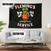 Personalized Speed Shop Service Garage Tapestry