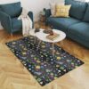 Retro 80s Arcade Floor Carpet Rug For Gaming Rug