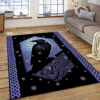 Viking Raven Black Rug