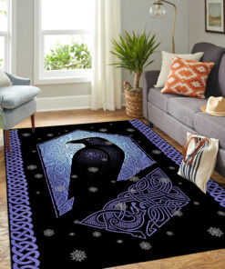 Alternative view of Viking Raven Black Rug
