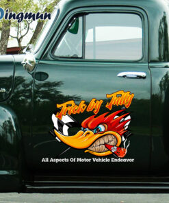 Alternative view of Personalized Hot Rod Trick By Tully Decals