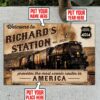 Personalized 4014 Big Boy Railroad Door Mat