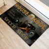 Hot Rod House Of Kool Speed Shop Door Mat