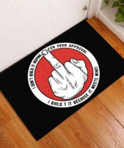 Hot Rod Street Rod Rockabilly Old School Door Mat